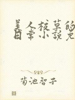 美人校草的堕落日常小说免费封面