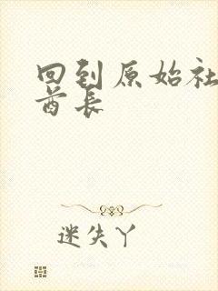 回到原始社会做酋长封面