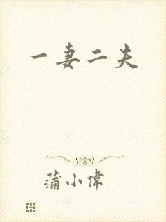 一妻二夫