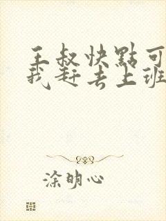 王叔快点可以吗我赶去上班