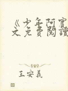 《少年阿宾》全文免费阅读