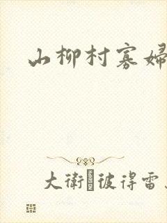 山柳村寡妇情史