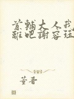 首辅大人我们和离吧谢容珏