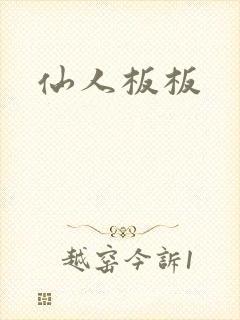 仙人板板封面