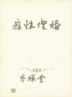 瘾性埋婚封面