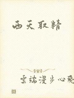 西天取精