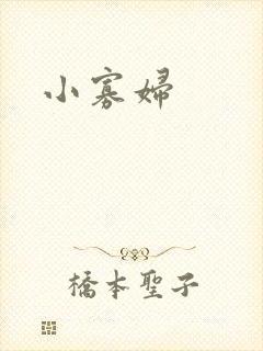 小寡妇封面