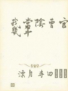 我当阴曹官的那几年