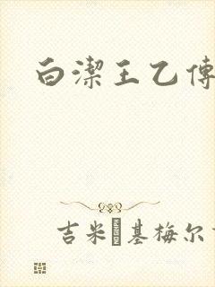 白洁王乙传说