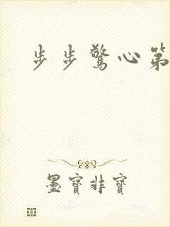 步步惊心第二部封面