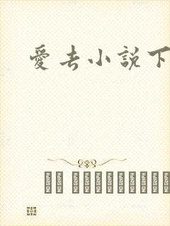 爱去小说下载网