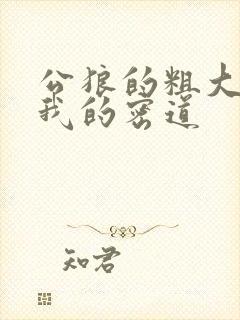 公狼的粗大挺进我的密道