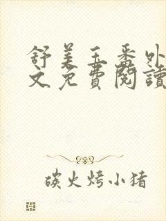 舒美玉番外篇全文免费阅读