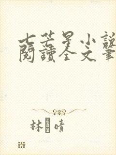 七芒星小说免费阅读全文笔趣阁