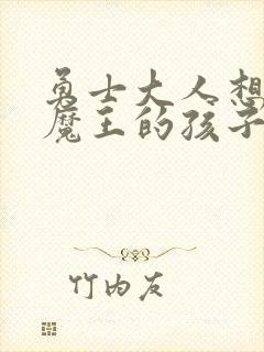 勇士大人想怀上魔王的孩子