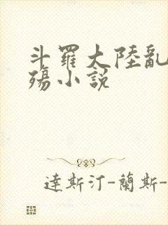 斗罗大陆乱世浮殇小说封面