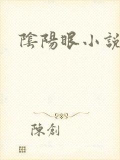 阴阳眼小说