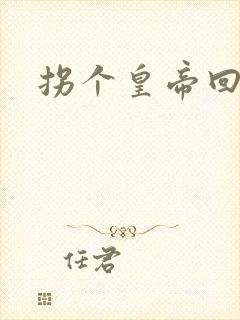 拐个皇帝回现代封面