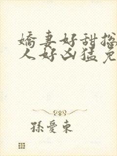 娇妻好甜总裁大人好凶猛免费小说