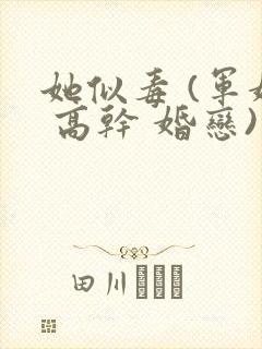 她似毒 (军婚 高干 婚恋)完结