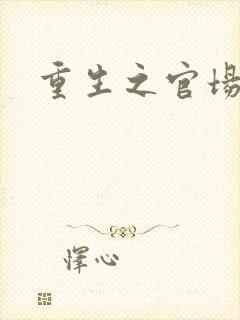 重生之官场风流封面