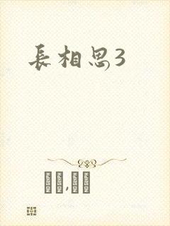 长相思3封面