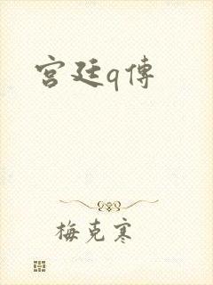 宫廷q传封面