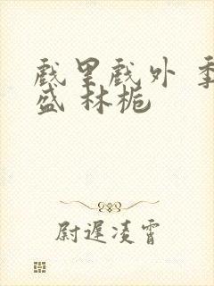 戏里戏外 季淮盛 林栀