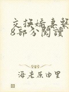 交换娇妻系列38部分阅读