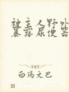 被主人野外调教暴露尿便器