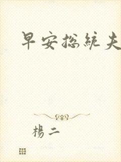 早安总统夫人封面