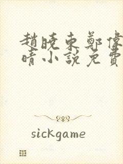 赵晓东郑伟吴雪晴小说免费阅读封面