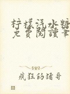 柠檬汽水糖全文免费阅读笔趣阁