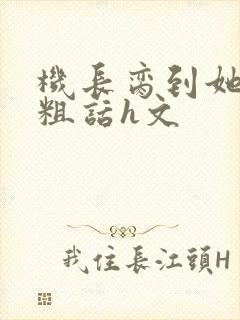 机长脔到她哭h粗话h文