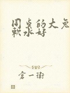 同桌的大兔子好软水好