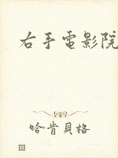 右手电影院封面