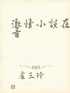 激情小说在线观看