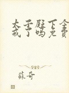 太子殿下今天破戒了吗免费阅读封面