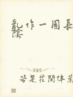 乱作一团长日光阴