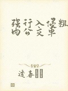 强行入侵粗暴h肉公交车