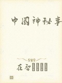中国神秘事件录封面