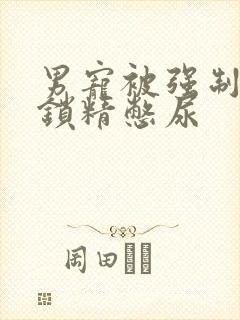 男宠被强制灌水锁精憋尿封面