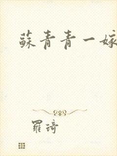 苏青青一嫁三夫