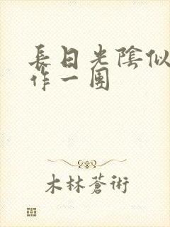 长日光阴似箭乱作一团封面