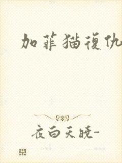 加菲猫复仇记封面