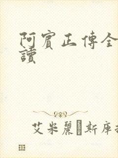 阿宾正传全文阅读封面