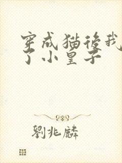 穿成猫后我喂养了小皇子封面