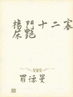 杨门十二寡妇肉床艳