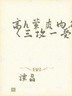 高h荤爽肉欲文〈三攻一受