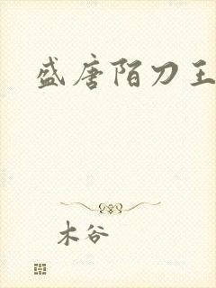 盛唐陌刀王封面